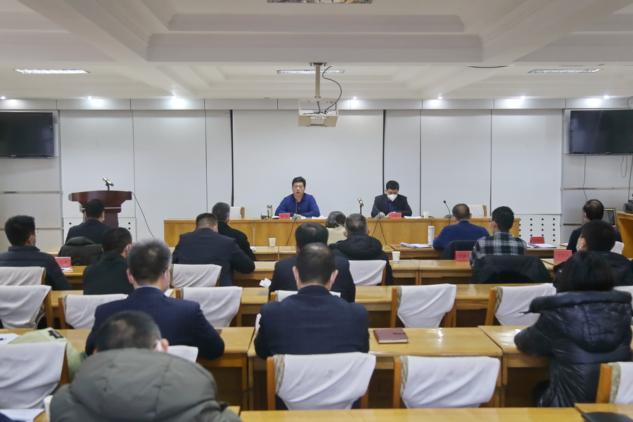 市卫健委召开2022年度科级干部述职述廉测评会议